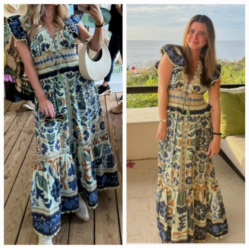 Farm Rio Ocean Maxidress - Picture 4 of 7